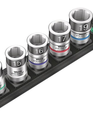 Set di chiavi a bussola WERA Belt C 1 Zyklop 7 pezzi ( 4000821198 )