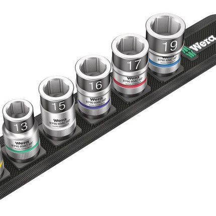 WERA Jeu de clés à douille Belt C 1 Zyklop 7 pièces ( 4000821198 )