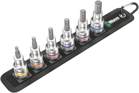 WERA socket spanner set Belt C 2 Zyklop 6-piece ( 4000821199 )