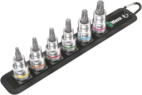 WERA socket spanner set Belt C 3 TORX(R) HF Zyklop 6-piece ( 4000821204 )