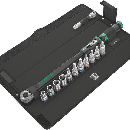 WERA Drehmomentschlüsselset Click-Torque C 3 Set 1 13-teilig 40 - 200 Nm 1/2 ″ ( 8000544741 )