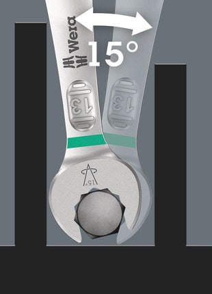 WERA Chiave combinata 6003 Joker SW 13 mm Lunghezza 160 mm ( 4000822304 )