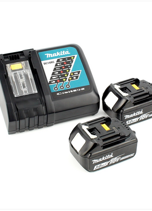 Makita DTD 146 B RFJ 18 V Li-ion Akku Schlagschrauber in Schwarz im Makpac mit 2x 3,0 Ah Akku und Ladegerät - Toolbrothers