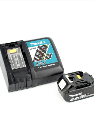Makita DTD 146 B RM1J 18 V Li-ion Akku Schlagschrauber in Schwarz im Makpac mit 1x BL 1840 B 4,0 Ah Akku und DC 18 RC Ladegerät - Toolbrothers