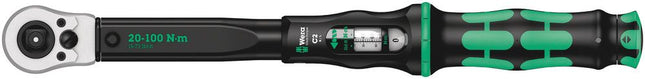 Clé dynamométrique WERA Click-Torque C 2 Push 1/2 ″ 20 - 100 Nm ( 4000822336 )