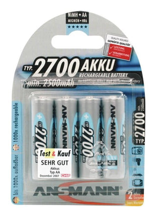 ANSMANN rechargeable cell 1.2 V 2700 mAh ( 4000876111 )