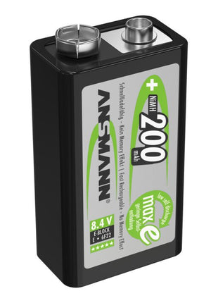 ANSMANN Batterie d´accumulateur maxE 8,4 V 200 mAh ( 4000876121 )