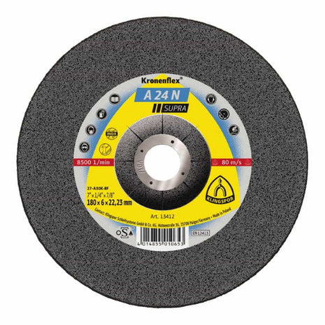 Disco da sbavo KLINGSPOR A 24 N Supra D230xS6mm ( 4000841091 )