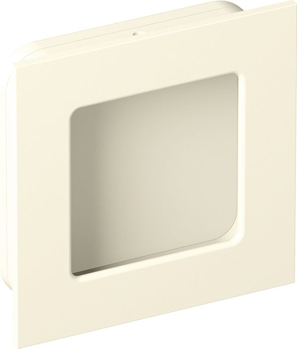 Coquille pour porte coulissante HEWI 544.60B Polyamide 99 blanc pur mat carré ( 3000207699 )