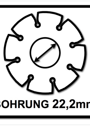 WellCut Diamond Blade Diamant Trennscheibe 180 x 25,4 mm Profi Continuous (555 - 180 / 25) - Toolbrothers