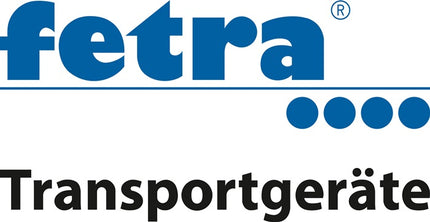 Carrello di trasporto FETRA pieghevole in tubolare acciaio/alluminio Alluminio Altezza 1090 mm Lunghezza pala 320 mm ( 9000443020 )