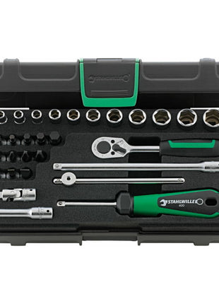 STAHLWILLE socket spanner set 40/23/6 29-piece 1/4 ″ ( 4000826281 )
