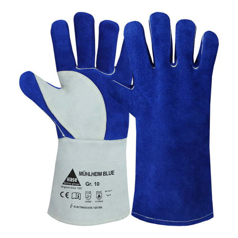 HASE welding gloves Mühlheim Blue size 12 blue/grey ( 8000606295 )