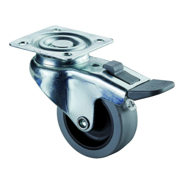 BS ROLLEN Ruota girevole con freno totale Ø ruota 50 mm Portata 35 kg ( 3000275193 )