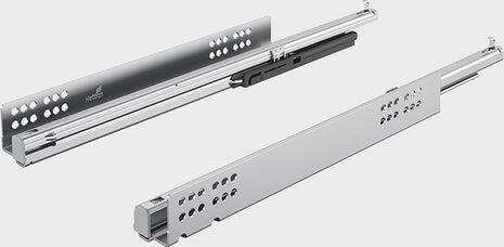 Prowadnica z pełnym wysuwem HETTICH Quadro V6 z systemem Silent System ze stali ocynkowanej ( 3000271482 )