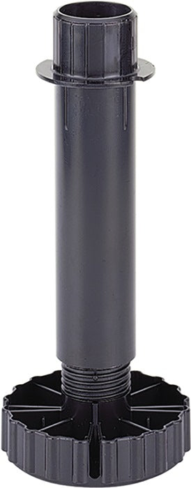 HETTICH zoccolo regolabile Piede corretto in plastica nero ( 3000271151 )