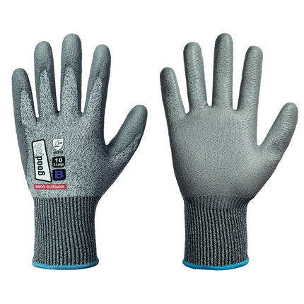 GOODJOB Gants de protection anti-coupures BURBANK taille 8 gris ( 8000809147 )