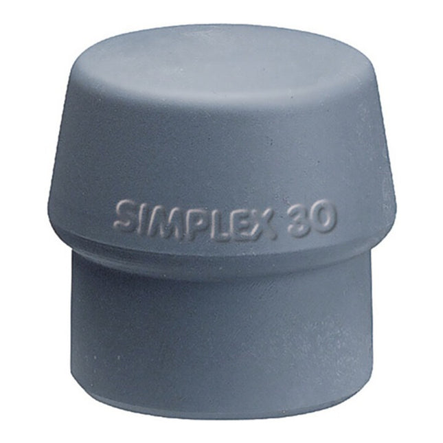 HALDER Tête de maillet à frappe amortie SIMPLEX D. de la tête 50 mm ( 4000760053 )