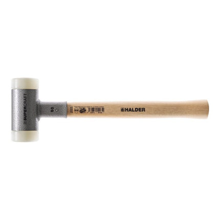 HALDER SUPERCRAFT mazzuola soft-face lunghezza 380 mm testa Ø 80 mm ( 4000811593 )