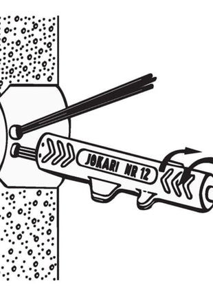 JOKARI stripping tool No. 12 total length 124 mm ( 4000817914 )