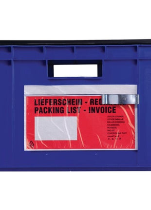 LA-KA-PE Pince à étiquettes  acier à ressort galvanisé ( 9000449350 )