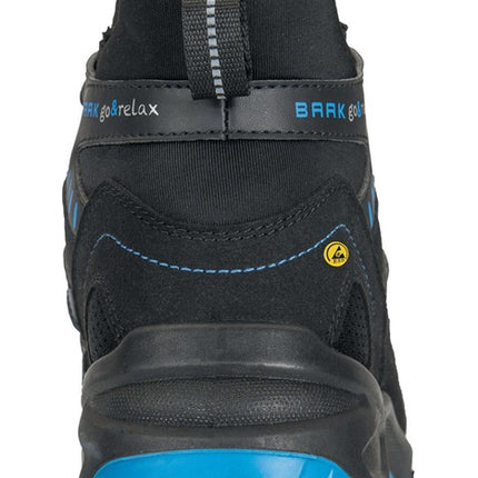 BAAK Sicherheitsstiefel Hudson Größe 45 schwarz/blau ( 8002360409 )