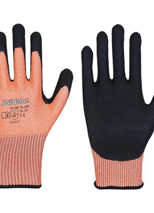 LEIPOLD Solidstar 1683 guanti antitaglio taglia 10 arancio/nero ( 4000391050 )