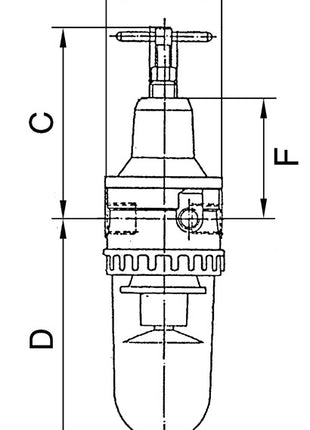RIEGLER filter regulator standard thread mm 19.17 ( 4588880462 )