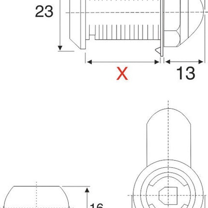 BMB Hebelverschluss System 600 verschiedenschließend ( 3000271861 )