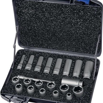 ASW Set di chiavi a bussola 720 KLS 21 OL 21 pezzi 1/2 ″ ( 4000820989 )