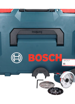 Bosch GWS 12V-76 Professional Akku Winkelschleifer 12 V 76 mm Brushless ( 06019F2003 ) + L-Boxx - ohne Akku, ohne Ladegerät - Toolbrothers