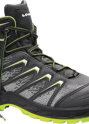 LOWA safety boots Larrox Work GTX grey Mid size 45 grey/green ( 8000469070 )