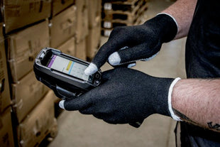 Guanti NITRAS SMART SWIPE taglia 7 nero/bianco ( 8002407876 )