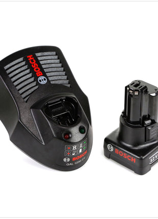 Bosch GOP 12V-Li Professional Akku Multi Cutter Multifunktionswerkzeug in L-Boxx + 1 x GBA 12 V 4,0 Ah Akku + 1 x GAL 1230 Ladegerät - Toolbrothers