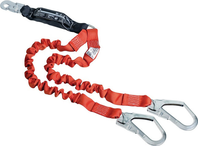 Connettore assorbitore di energia a cinghia MAS Tyger Twin FlexBelt lunghezza 2 m ( 8002621853 )