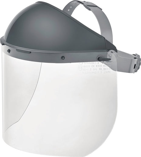 ASCHUA Protège-visage d'électricien GFKKH001-E PC, transparent ( 4701030129 )
