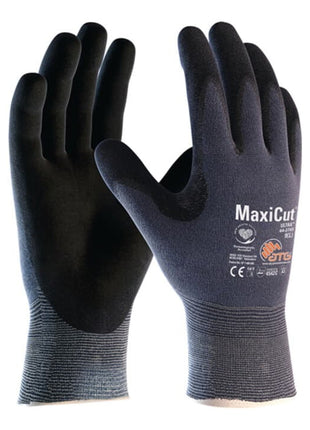 ATG cut protection gloves MaxiCut Ultra 44-3745HCT size 8 blue/black ( 8000077716 )