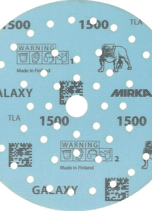 MIRKA adhesive sanding disc GALAXY Grip Multifit 150 mm grit 1500 ( 4000845353 )