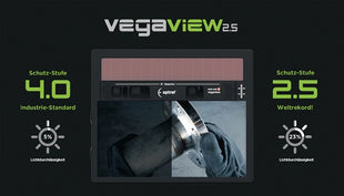 OPTREL Vegaview2.5 welding helmet Battery life approx. 3000 h ( 4000370241 )
