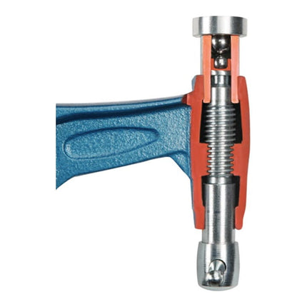 Morsetto a vite URKO 4003-H Larghezza di serraggio 400 mm Sporgenza 120 mm ( 4000831732 )