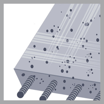 ALPEN FORCE X Set di 7 pezzi per trapano a percussione X SDS-plus ( 8000671164 )