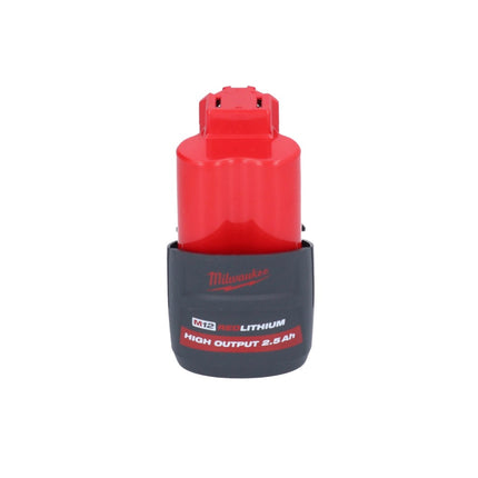 Milwaukee M12 FHIR14-251 cricchetto a batteria 12 V 47 Nm 1/4" brushless + 1x batteria ricaricabile 2,5 Ah - senza caricabatterie