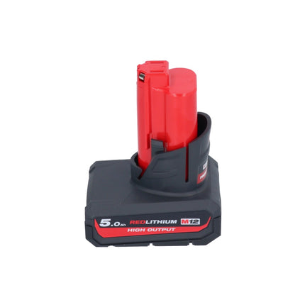Milwaukee M12 FHIR14-501 Clé à cliquet sans fil 12 V 47 Nm 1/4" Brushless + 1x batterie 5,0 Ah - sans chargeur