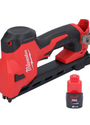 Milwaukee M12 BCST-201 cordless tacker 12 V 19 x 25.4 mm + 1x rechargeable battery 2.0 Ah - without charger