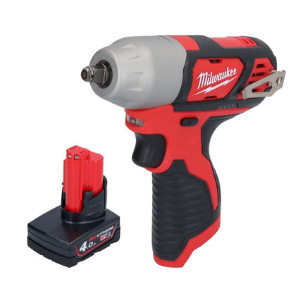 Avvitatore a impulsi a batteria Milwaukee M12 BIW38-401 12 V 135 Nm 3/8" + 1x batteria ricaricabile 4,0 Ah - senza caricabatterie