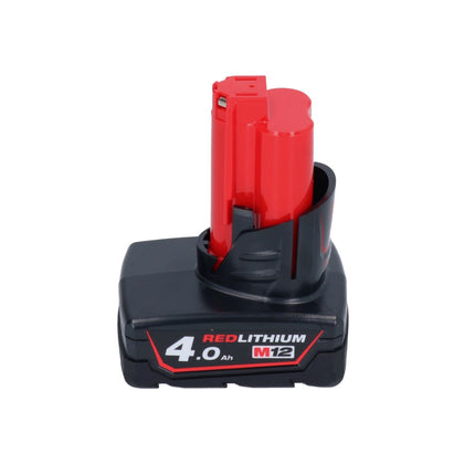Avvitatore a impulsi a batteria Milwaukee M12 BIW38-401 12 V 135 Nm 3/8" + 1x batteria ricaricabile 4,0 Ah - senza caricabatterie
