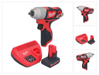 Avvitatore a impulsi a batteria Milwaukee M12 BIW38-501 12 V 135 Nm 3/8