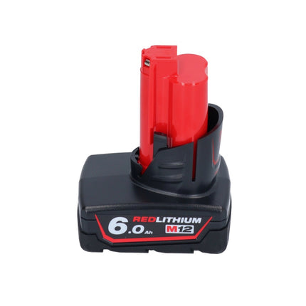 Avvitatore a impulsi a batteria Milwaukee M12 BIW38-601 12 V 135 Nm 3/8" + 1x batteria ricaricabile 6,0 Ah - senza caricabatterie