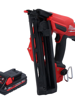Milwaukee M18 FN16GA-301 Chiodatrice a batteria 18 V 32 - 64 mm brushless + 1x batteria ricaricabile 3,0 Ah - senza caricabatterie
