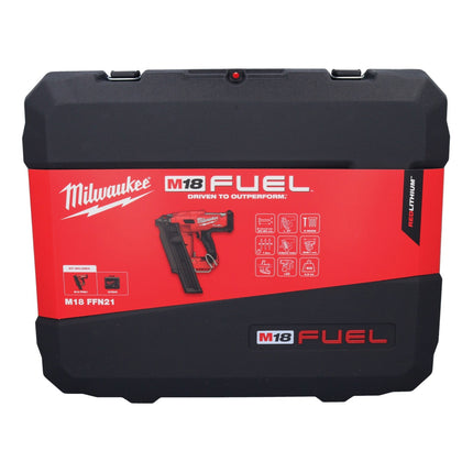 Milwaukee M18 FFN21-301C Akku Nagler 18 V 50 - 90 mm Brushless + 1x Akku 3,0 Ah + Koffer - ohne Ladegerät